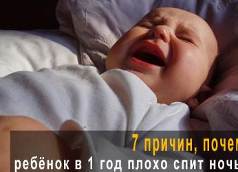 Ребенок плохо спит ночью и часто просыпается — помогут любовь и ласка