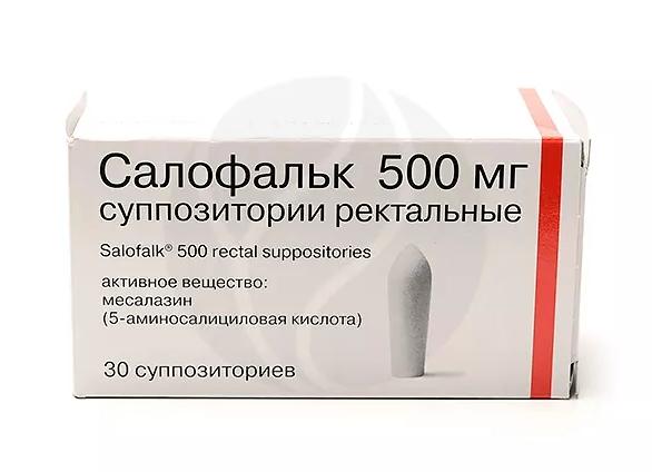 Свечи Салофальк — инструкция по применению, механизм действия и состав