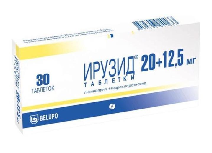 Ирузид – инструкция по применению и форма выпуска, состав, показания и цена