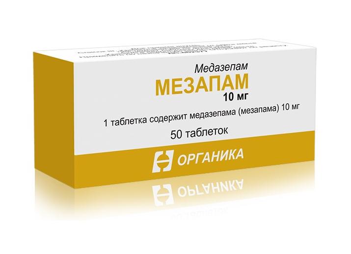 Инструкция по применению Мезапама и отзывы о препарате