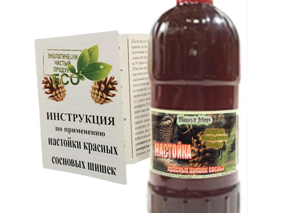 Настойка из сосновых шишек от инсульта