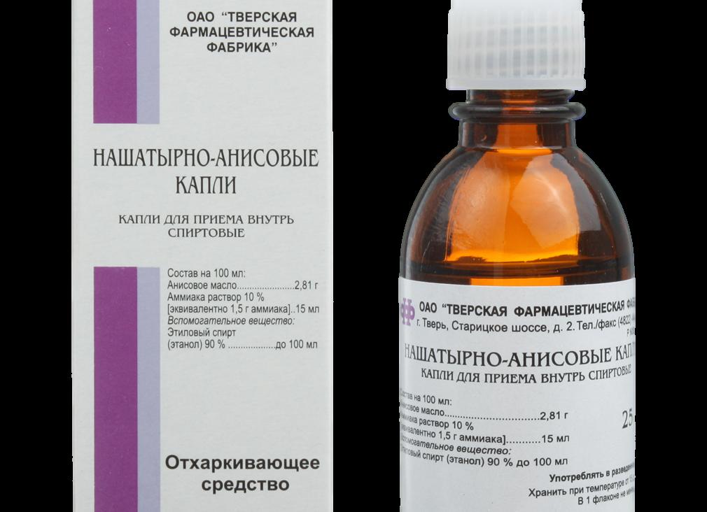 Как принимать нашатырно-анисовые капли от кашля детям и взрослым?