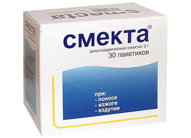 Смекта: механизм действия и способ применения при рвоте