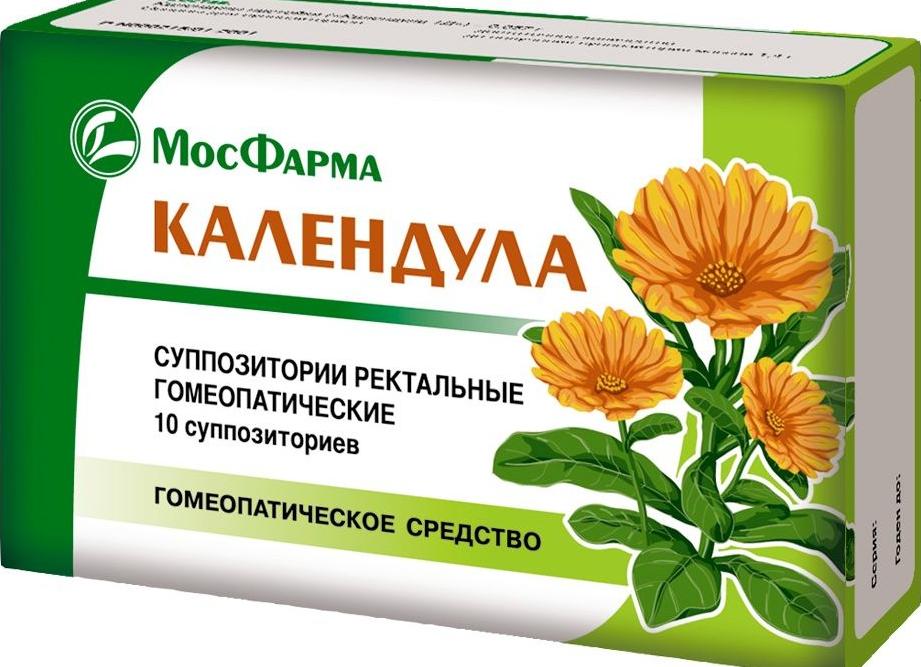 Свечи с календулой от геморроя