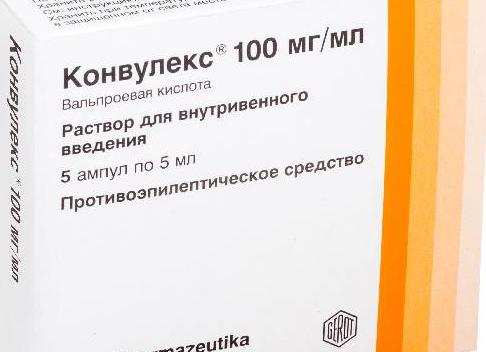 Особенности применения противоэпилептического препарата Конвулекс