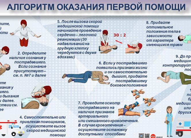 Как оказать первую медицинскую помощь при ожогах?