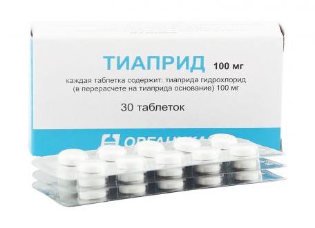 Инструкция по применению Тиаприда и отзывы о препарате