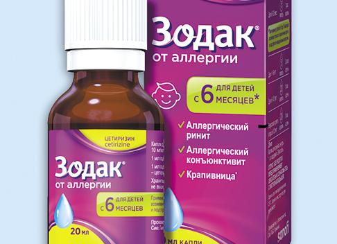 Капли и таблетки Зодак — инструкция по применению