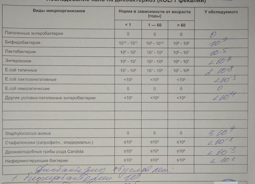 Что такое анализ кала на дисбактериоз?