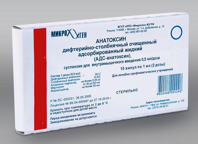 Прививка АДС