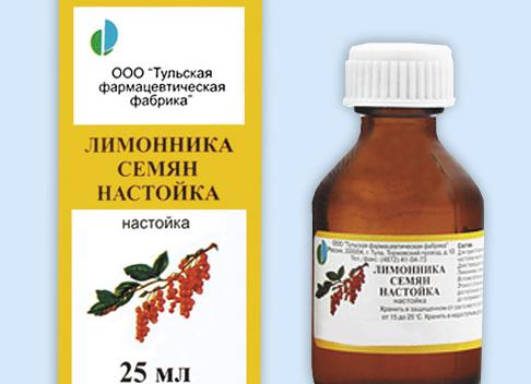 Настойка лимонника – инструкция по применению и показания