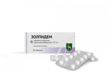 Инструкция по применению препарата Золпидем и его аналоги