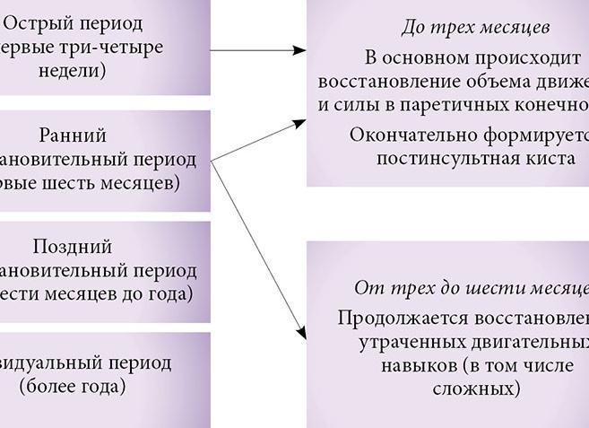 Лечение ишемического инсульта в остром периоде