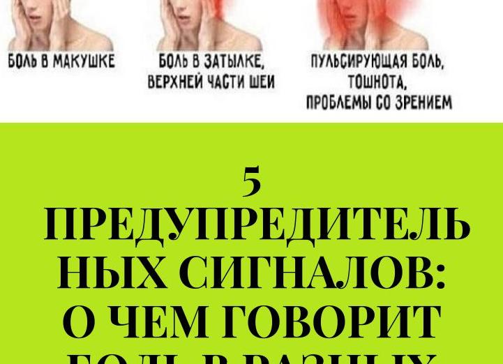 О чем говорит боль в голове слева у виска