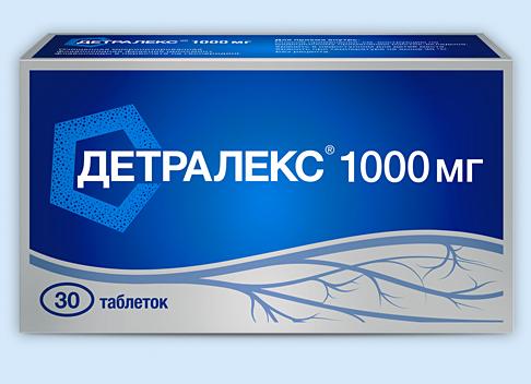 Таблетки Детралекс — показания к применению венотонизирующего препарата