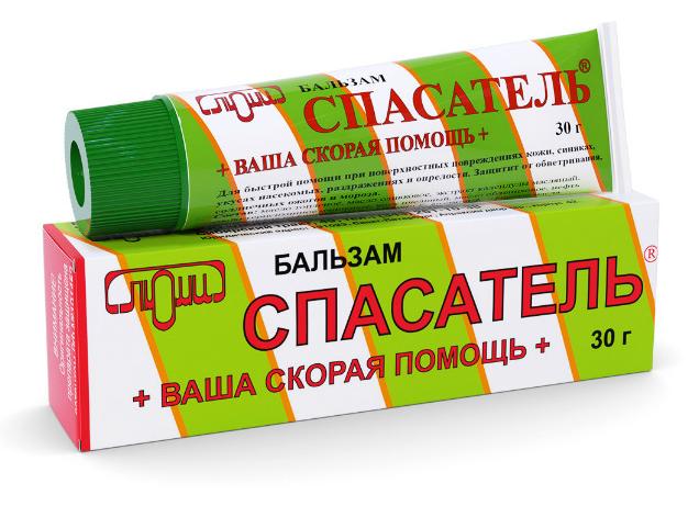 Мазь Спасатель — состав, инструкция по применению, аналоги и цена