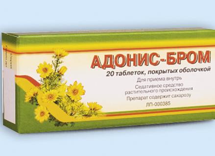 Адонис Бром – инструкция по применению, показания, механизм действия и аналоги